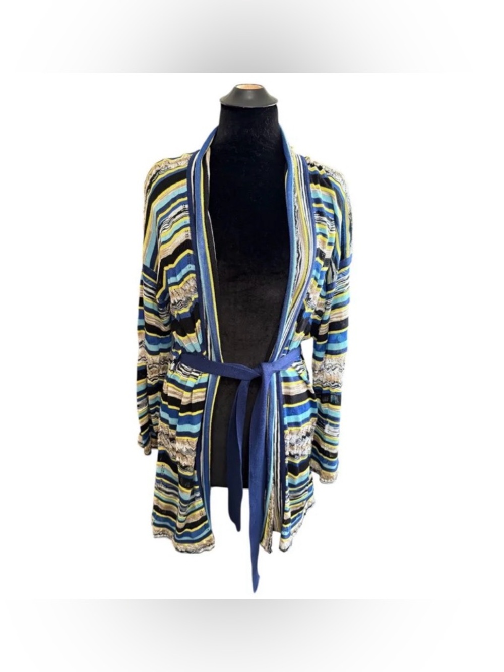 Y2K Missoni Knit Duster Cardigan